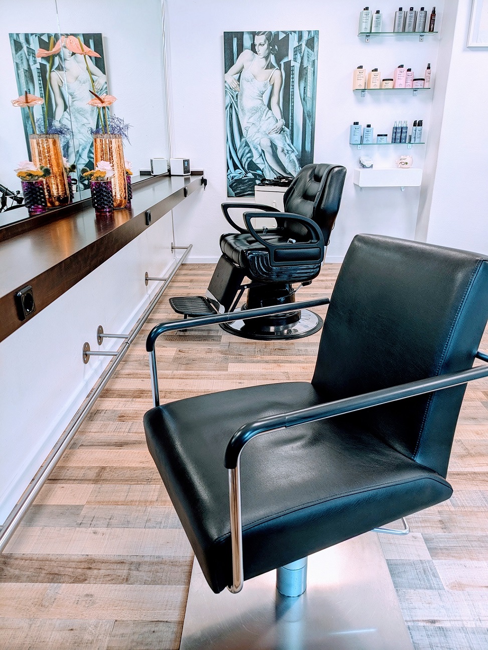 Slick Cut Friseursalon Innenraum Nürnberg